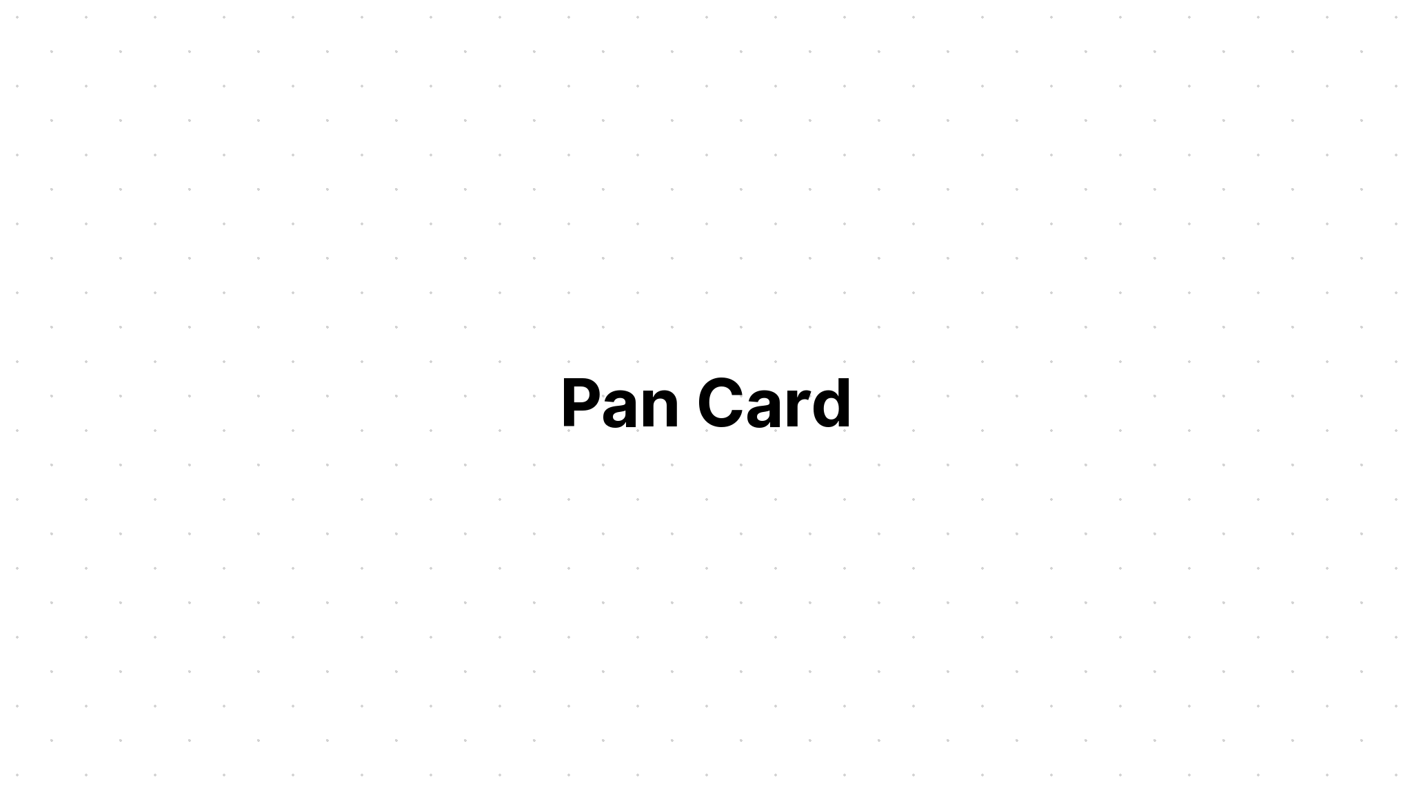 Pan Card Legal Government Documents Consulting DocumentMaster in